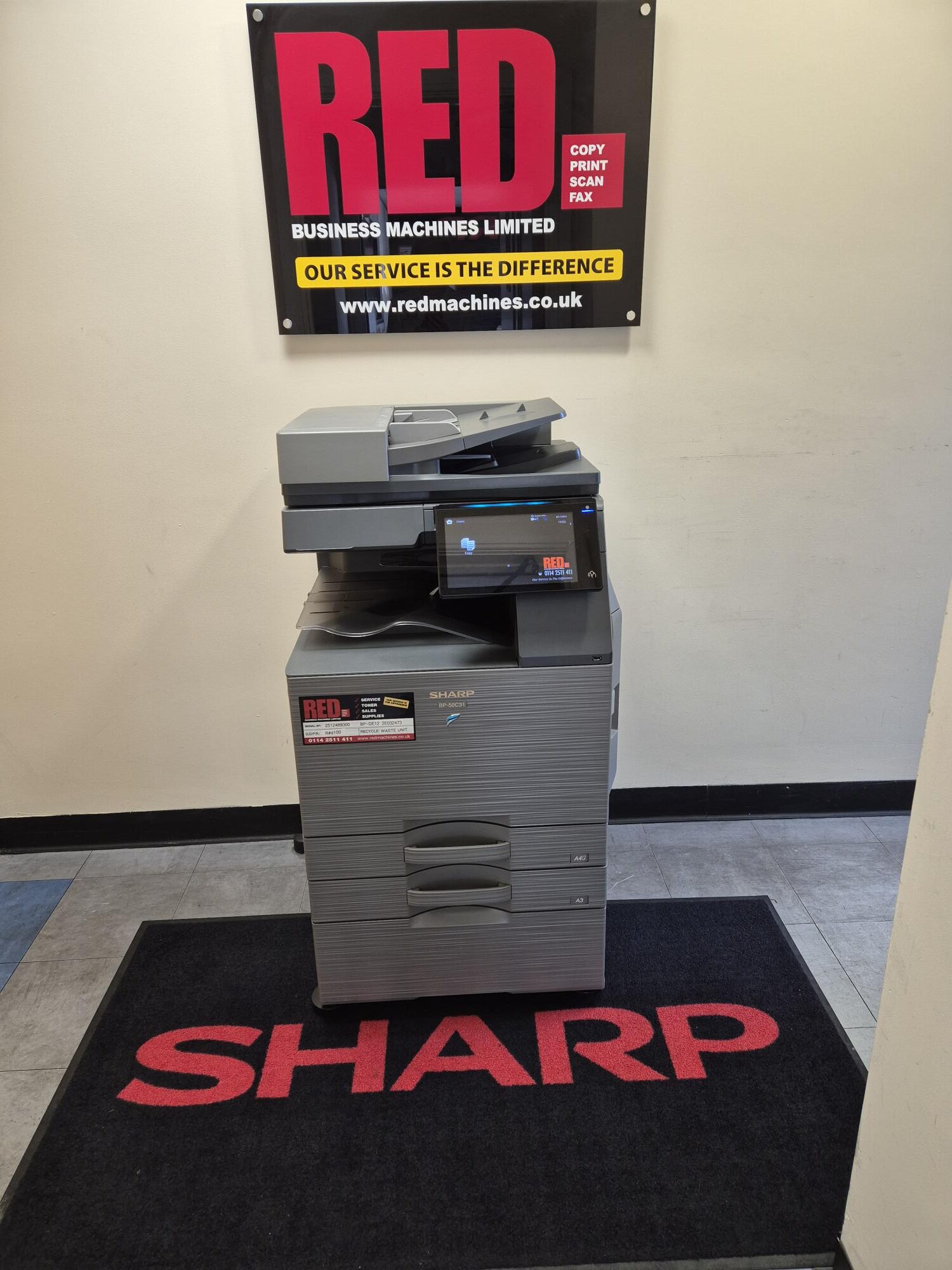 phoot copy machine on lease uk EX - DEMO MODEL A4/A3 Print, Scan & Copy only £13.25 per week
