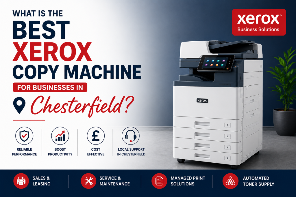 phoot copy machine on lease uk Office document management using a multifunction copier in Chesterfield